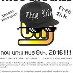 Thug Life Sale 2016 Website