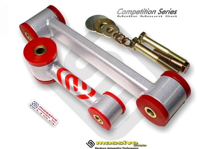 Massive SRT 2 PC Motor Mount Set Silver 2016
