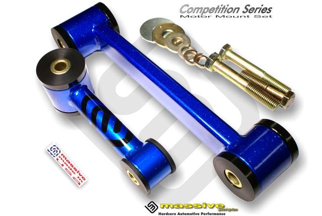 Massive SRT 2 PC Motor Mount Set Blue 2016