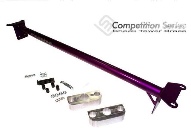 MAssive 12+ Focus Rear Shock Tower Brace PURPLE
