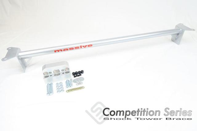 Massive Competition Series Shock Tower Brace 12+ focus silver