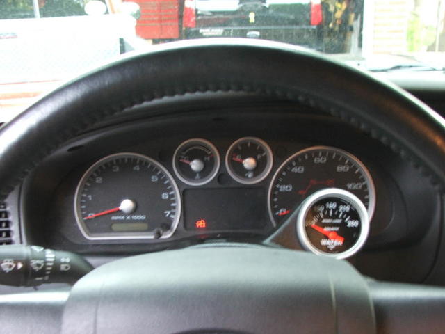 Ford ranger transmission temperature gauge